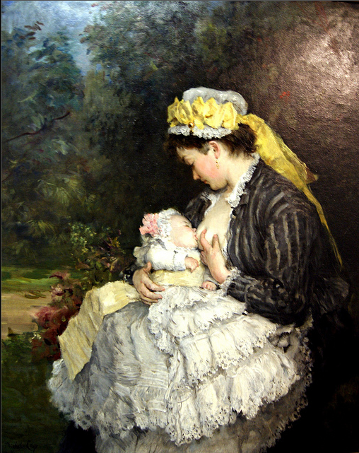 La_Nourrice_by_Henri_Michel-Levy